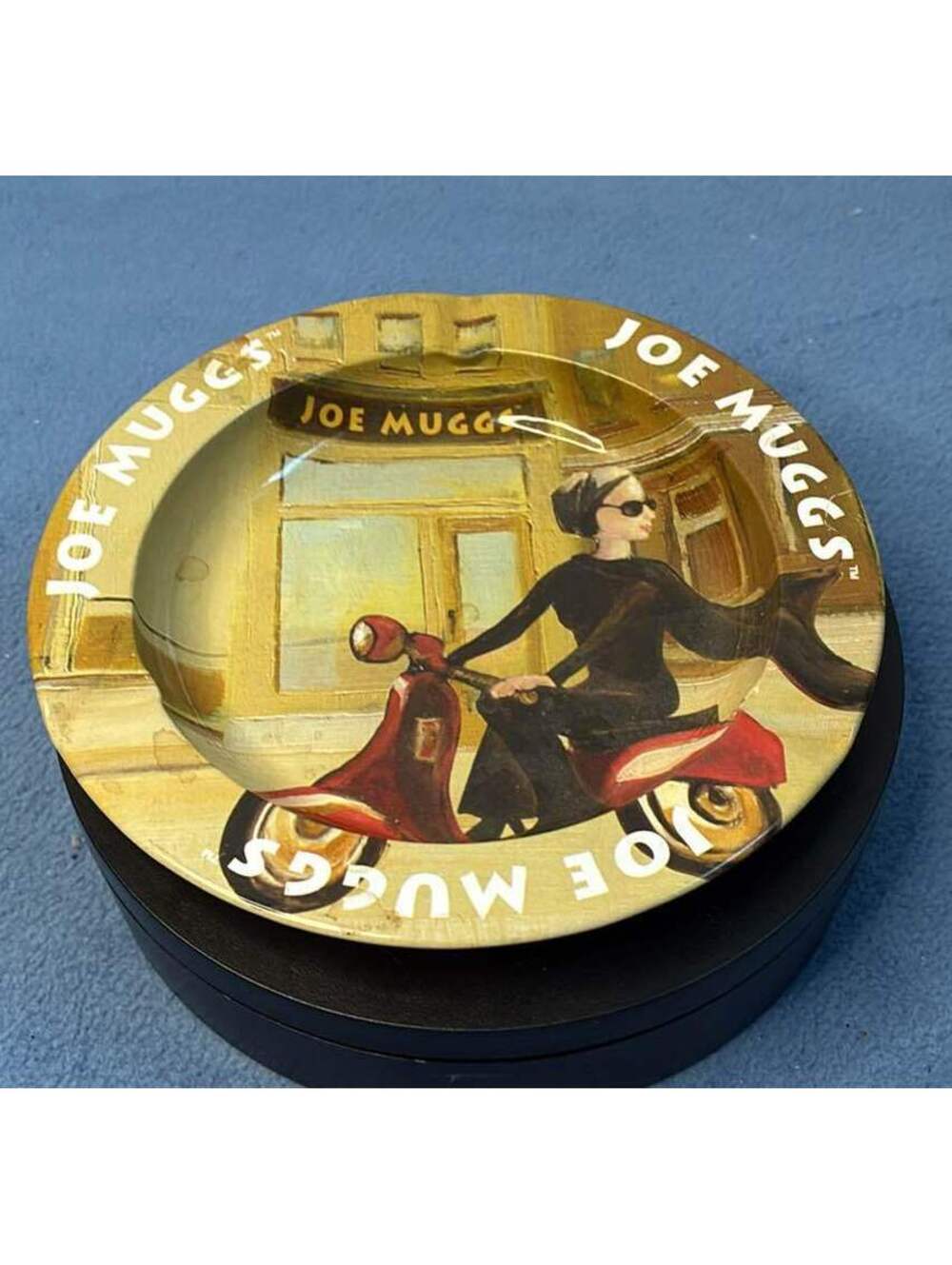 Joe Muggs Vintage Tin Ashtray